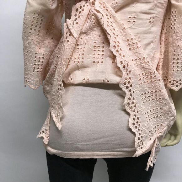 SUNDANCE CATALOG Embroidered Eyelet Tunic &Slip XS - Picture 7 of 8